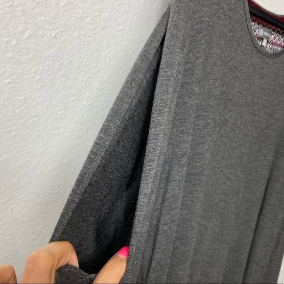 Daisy Fuentes Grey Long Sleeve Women 2X Bl… - Picture 3 of 5